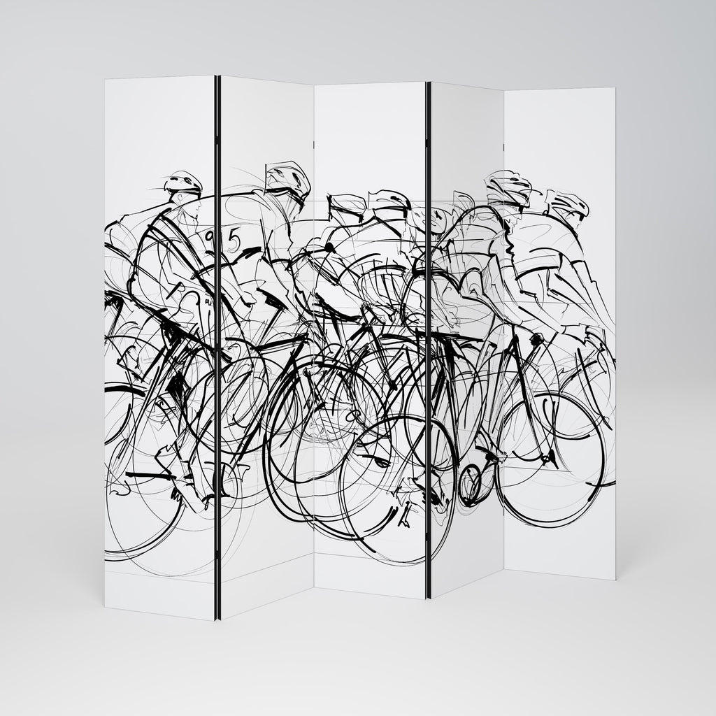 CYCLING COMPETITION Παραβάν με 5 πάνελ