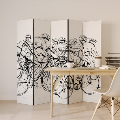 CYCLING COMPETITION Παραβάν με 5 πάνελ