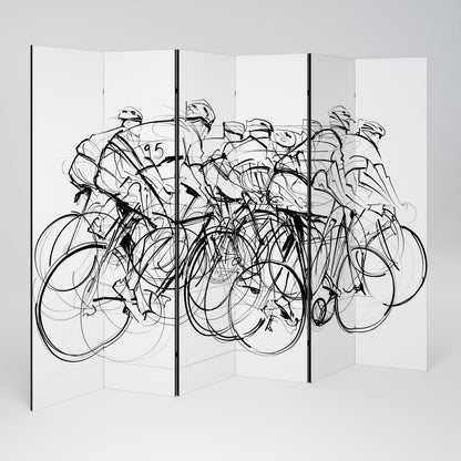 CYCLING COMPETITION Παραβάν με 6 πάνελ