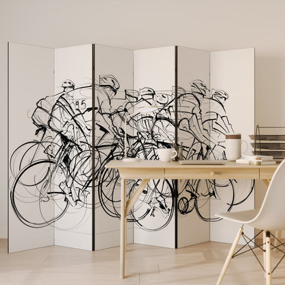 CYCLING COMPETITION Παραβάν με 6 πάνελ