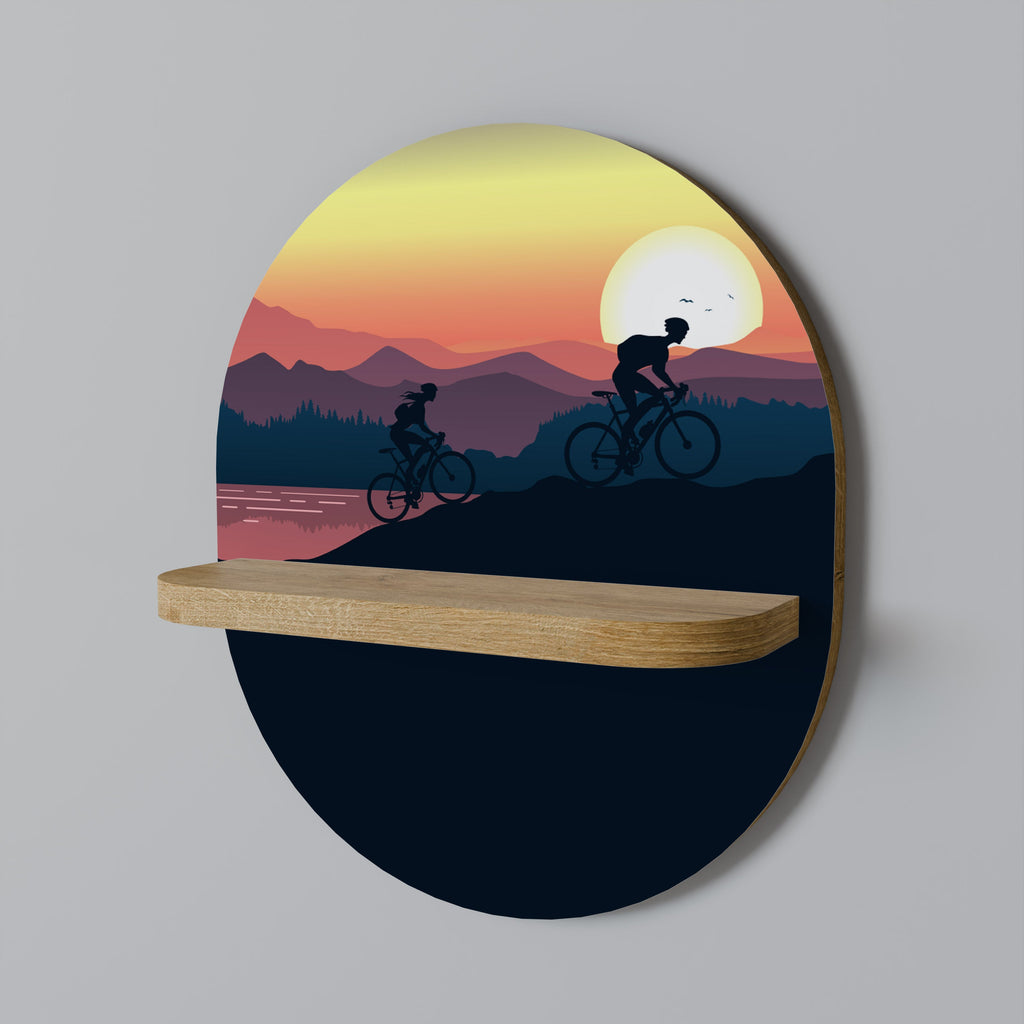 Οβάλ Ράφι CYCLING HORIZON σε Στυλ Δρυός