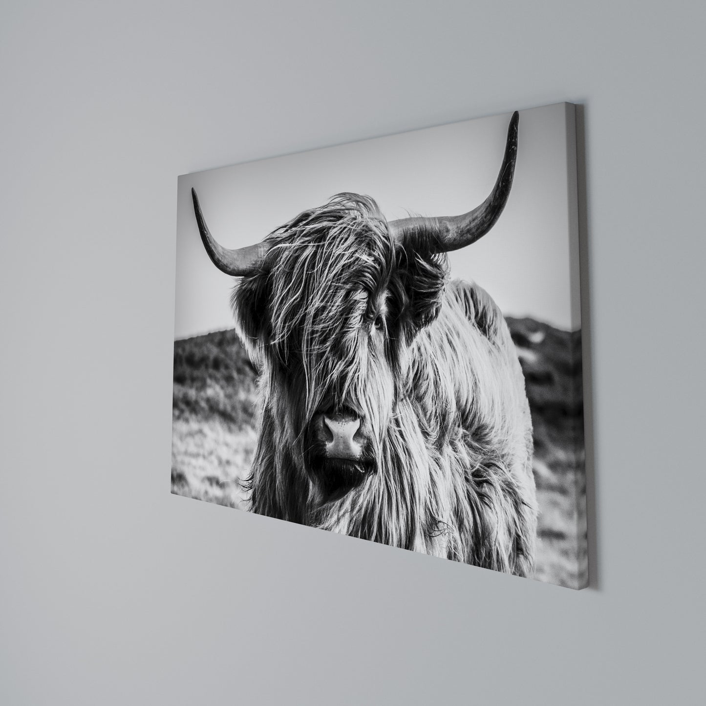WILD SPIRIT REFLECTED Horizontal Canvas Print