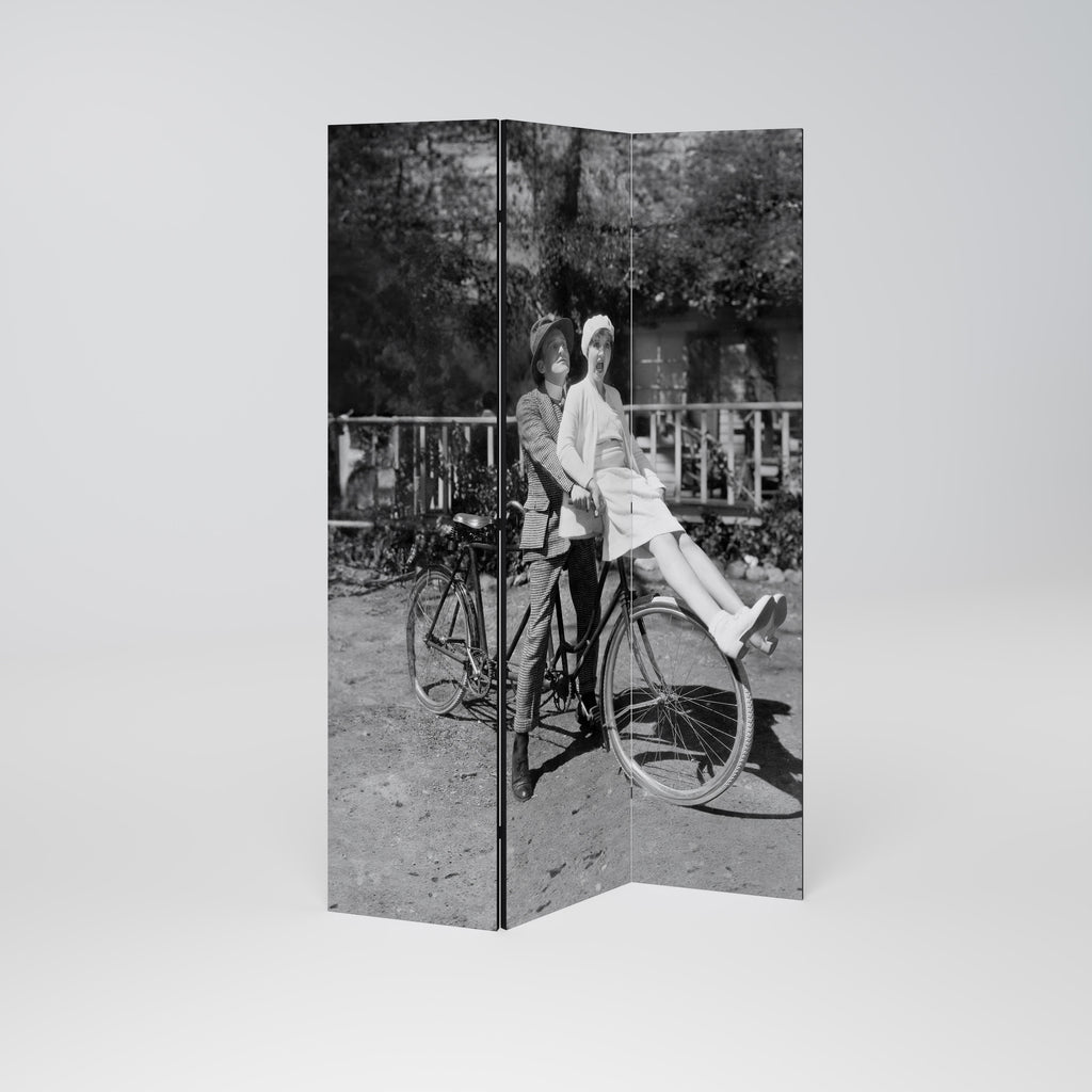 RIDING THROUGH TIME Παραβάν με 3 πάνελ
