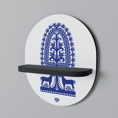 POLISH FOLK ART Διακοσμητικό Ράφι Art Shelf