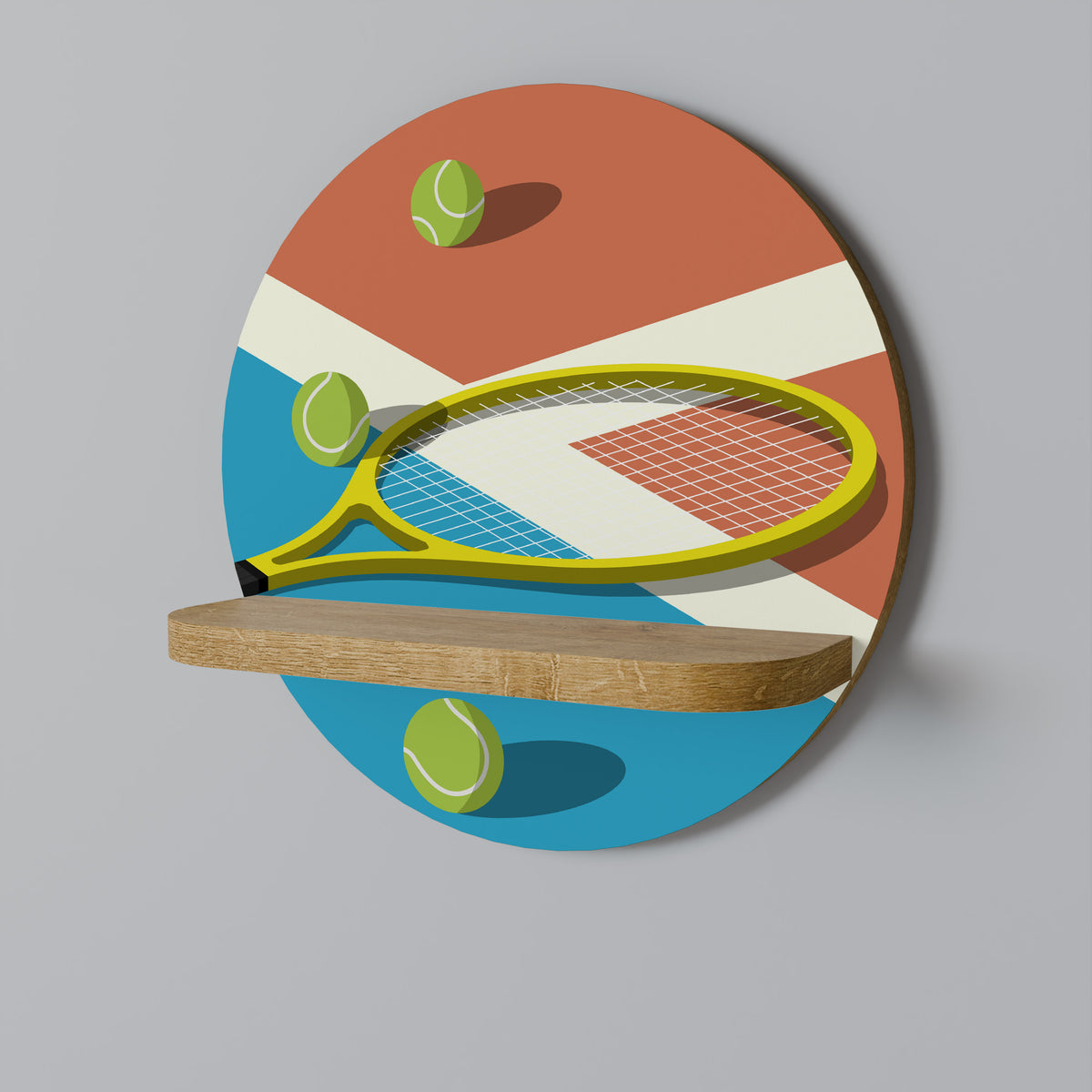 TENNIS ESSENTIALS Διακοσμητικό Ράφι Art Shelf
