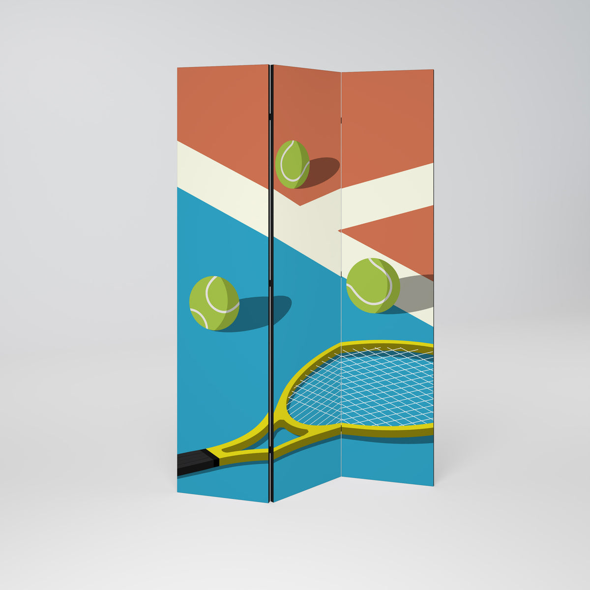 TENNIS ESSENTIALS Παραβάν με 3 πάνελ