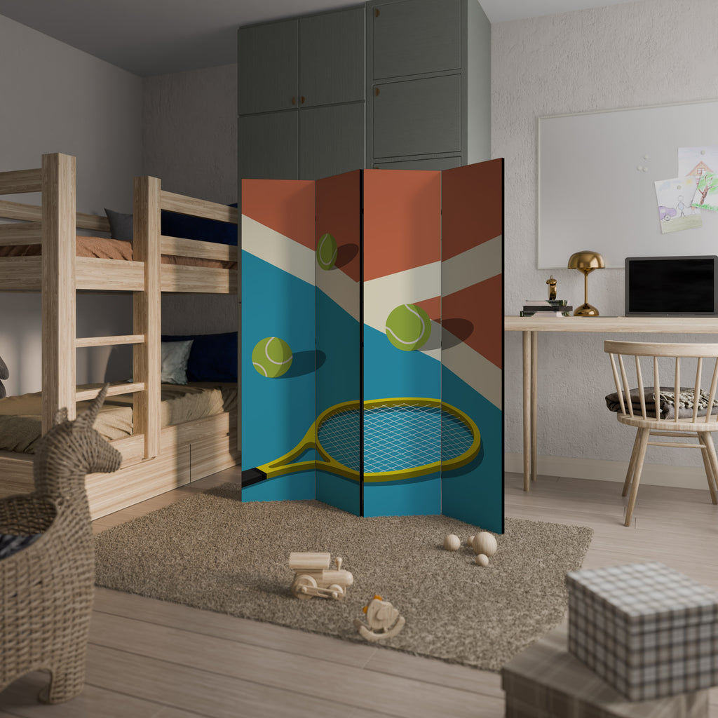 TENNIS ESSENTIALS Παραβάν με 4 πάνελ