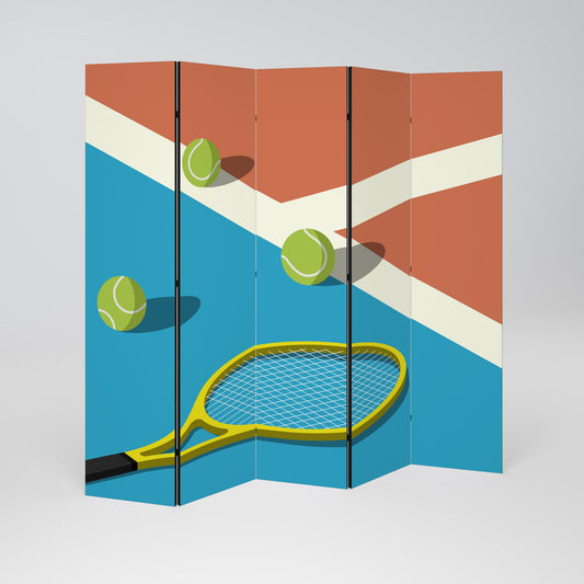 TENNIS ESSENTIALS Παραβάν με 5 πάνελ