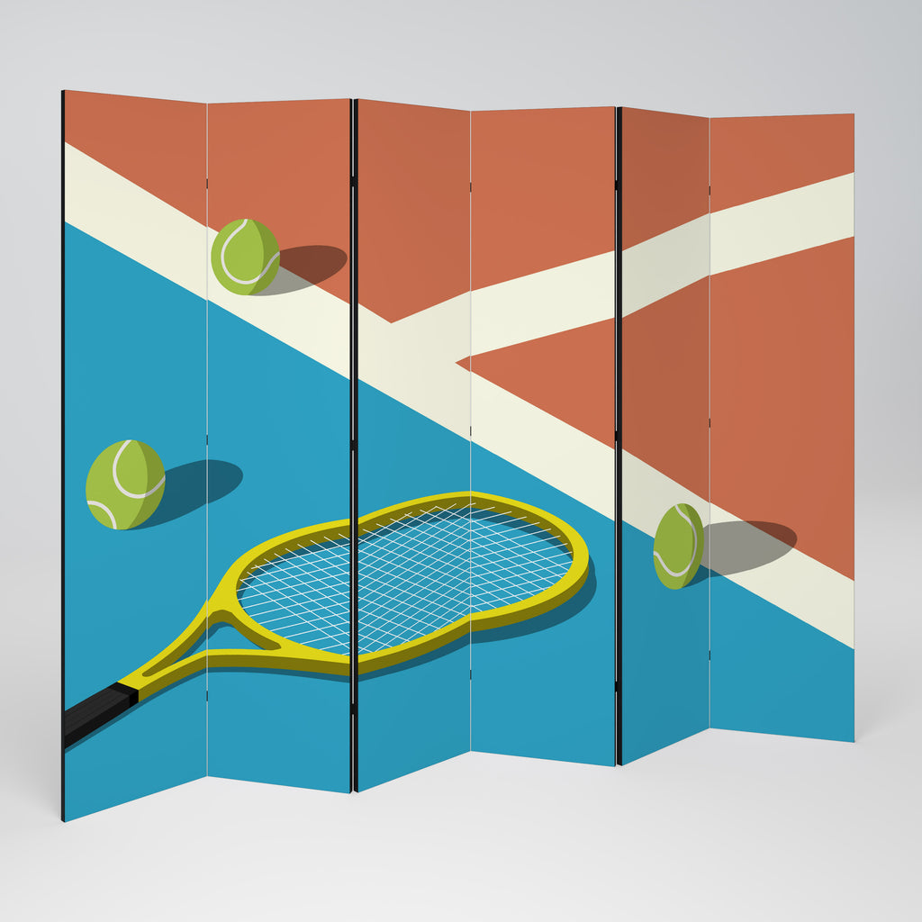 TENNIS ESSENTIALS Παραβάν με 6 πάνελ