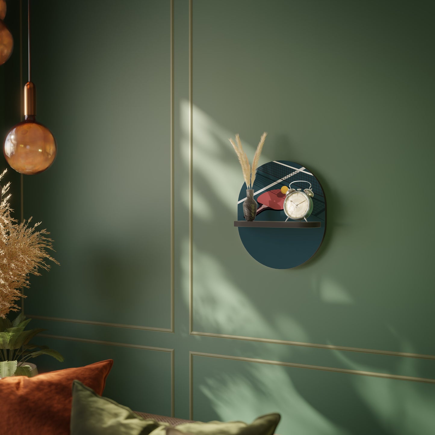 PING- PONG GAME Διακοσμητικό Ράφι Art Shelf