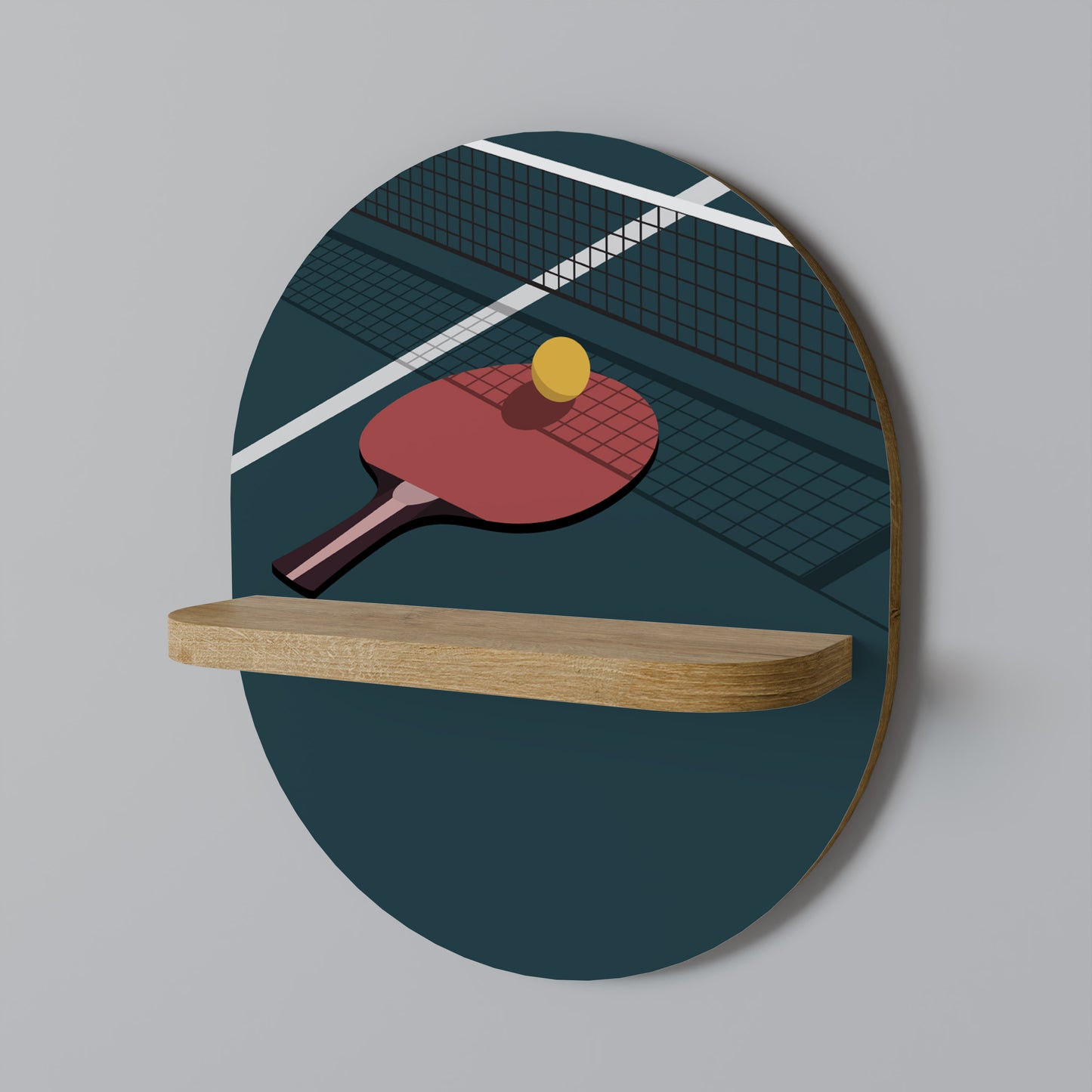 PING- PONG GAME Διακοσμητικό Ράφι Art Shelf
