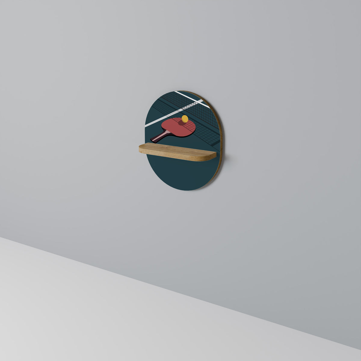PING- PONG GAME Διακοσμητικό Ράφι Art Shelf