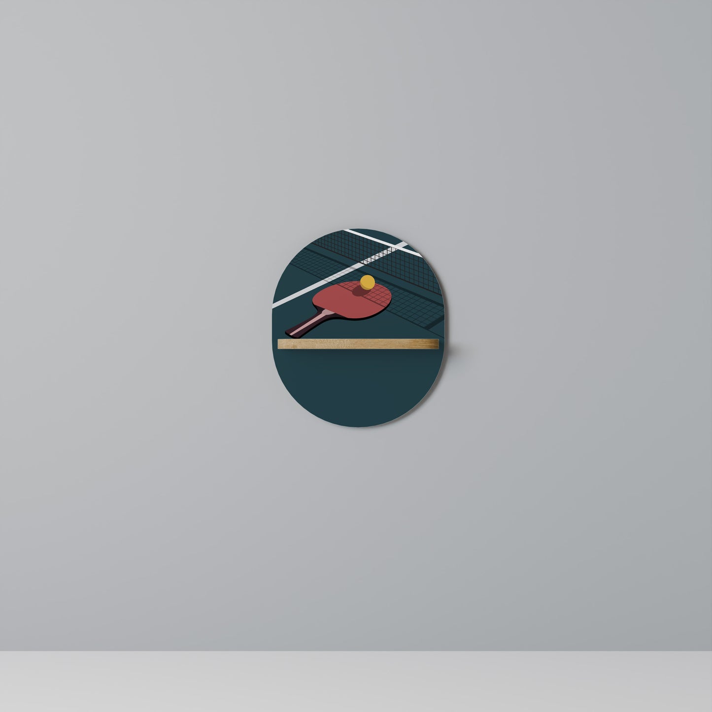 PING- PONG GAME Διακοσμητικό Ράφι Art Shelf