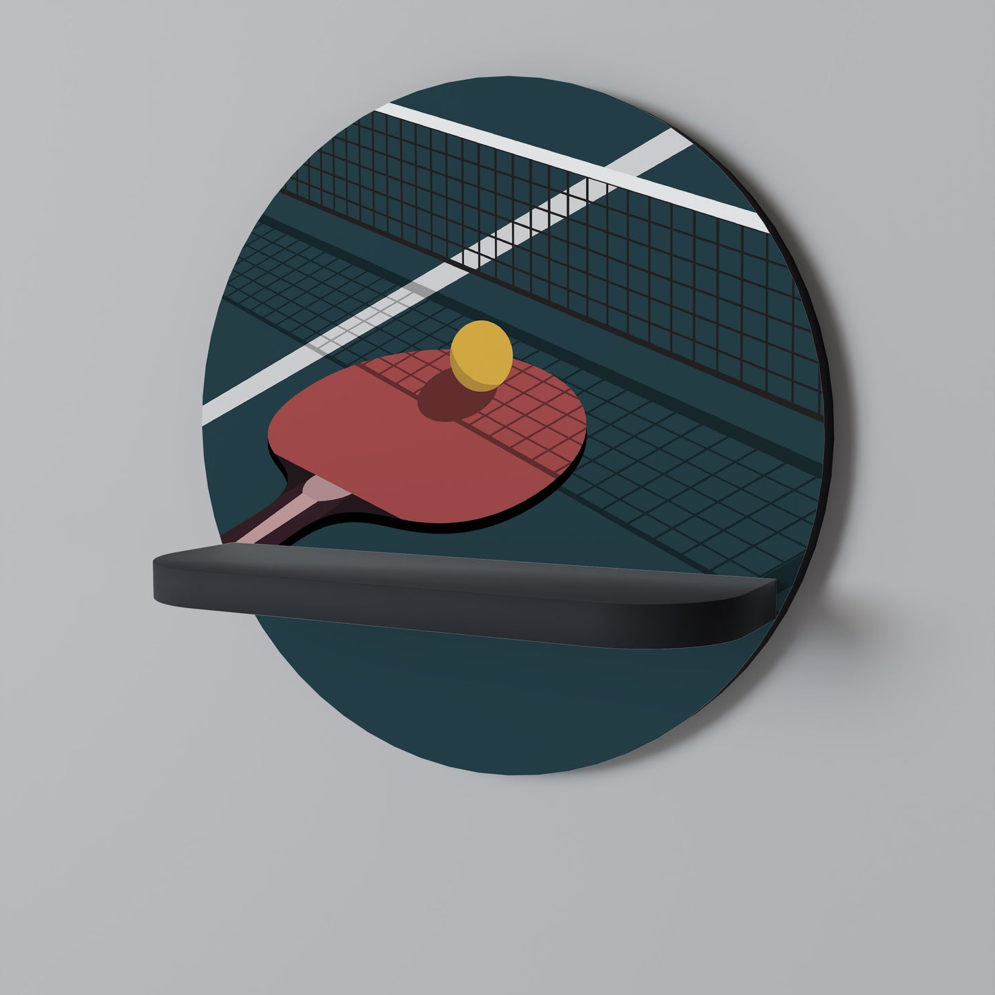 PING- PONG GAME Διακοσμητικό Ράφι Art Shelf