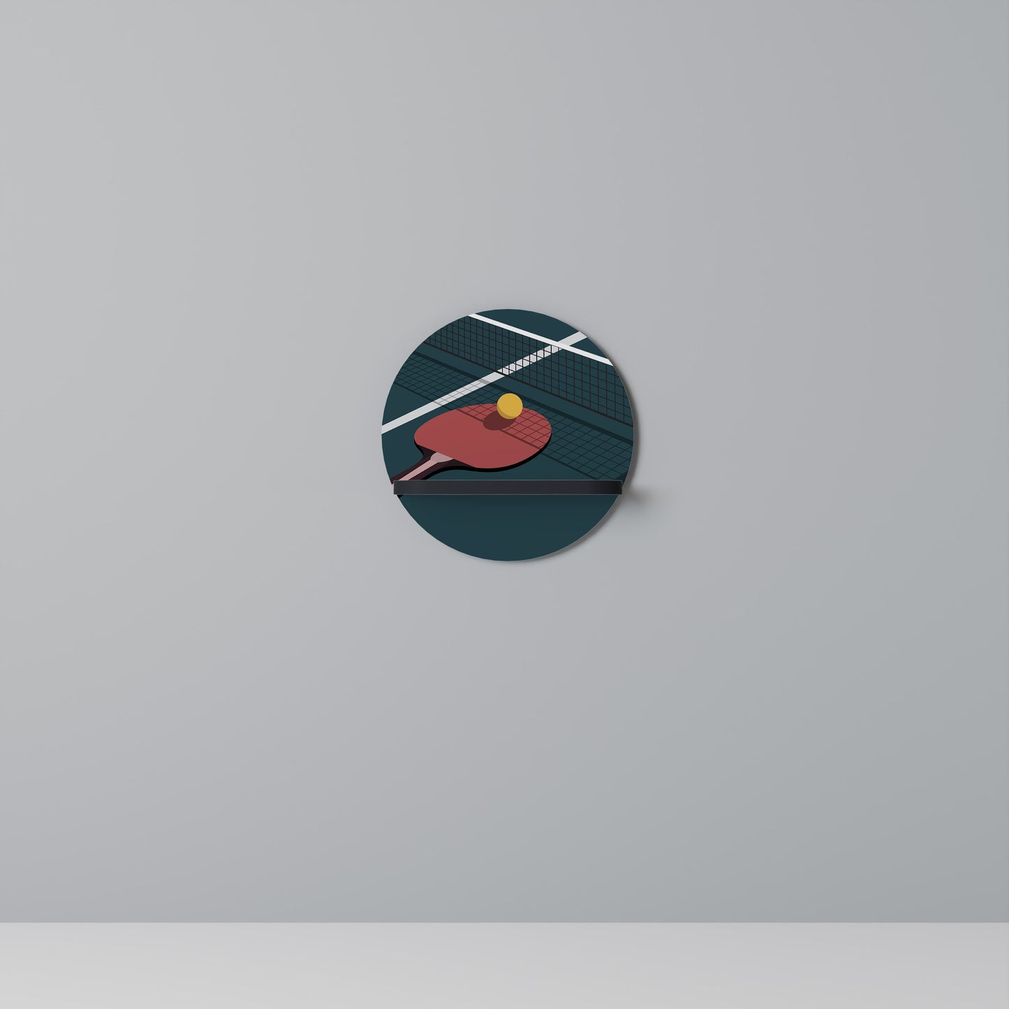 PING- PONG GAME Διακοσμητικό Ράφι Art Shelf