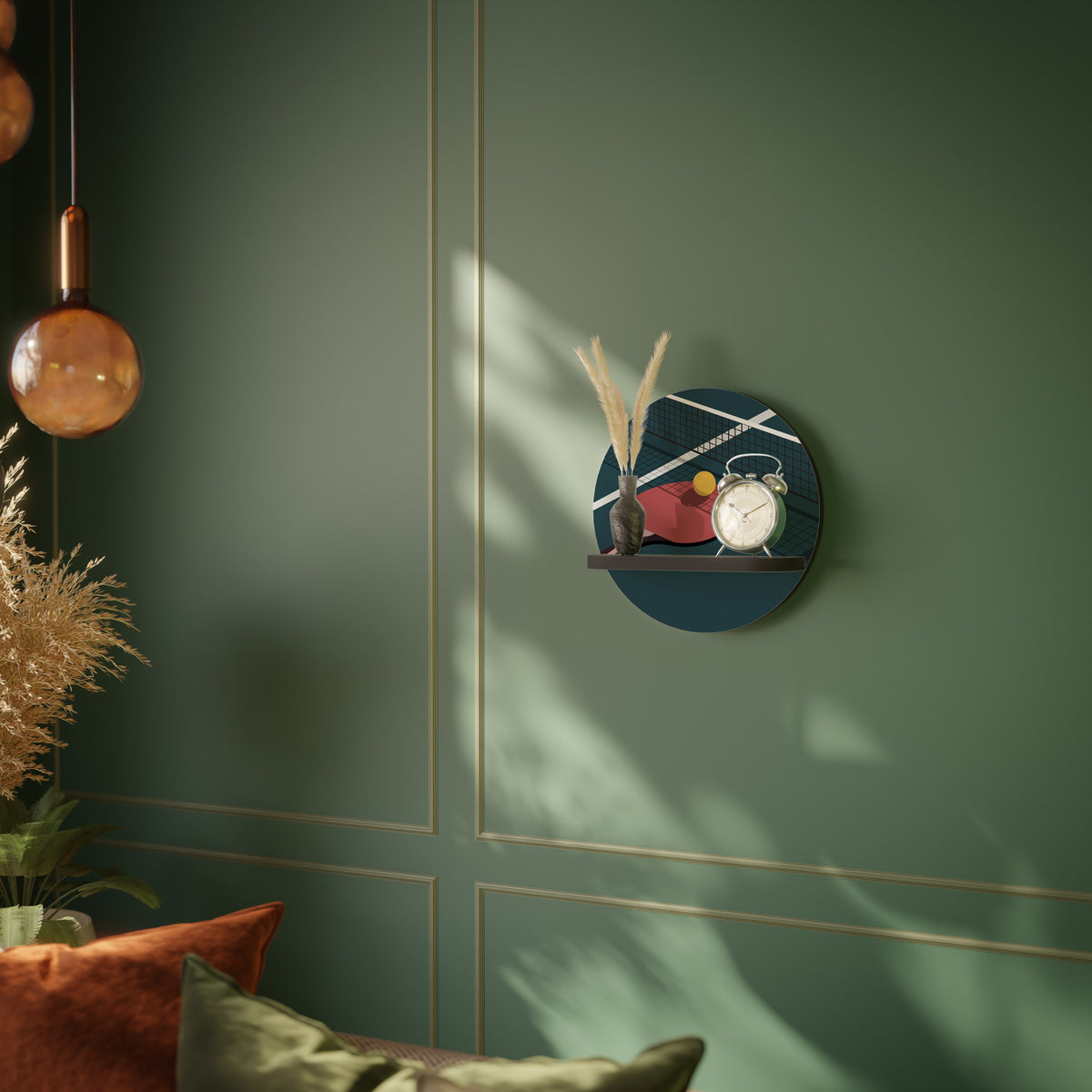 PING- PONG GAME Διακοσμητικό Ράφι Art Shelf