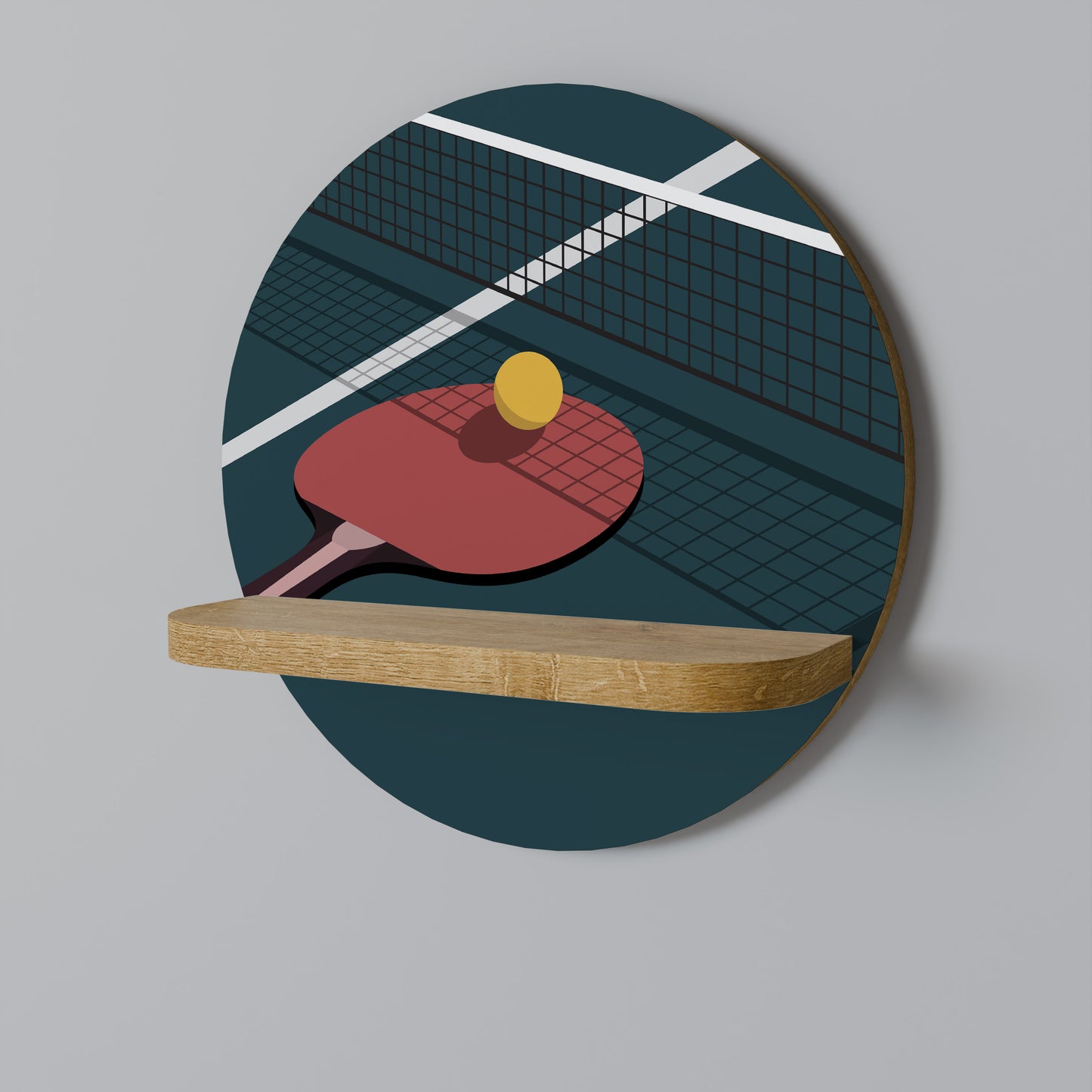 PING- PONG GAME Διακοσμητικό Ράφι Art Shelf