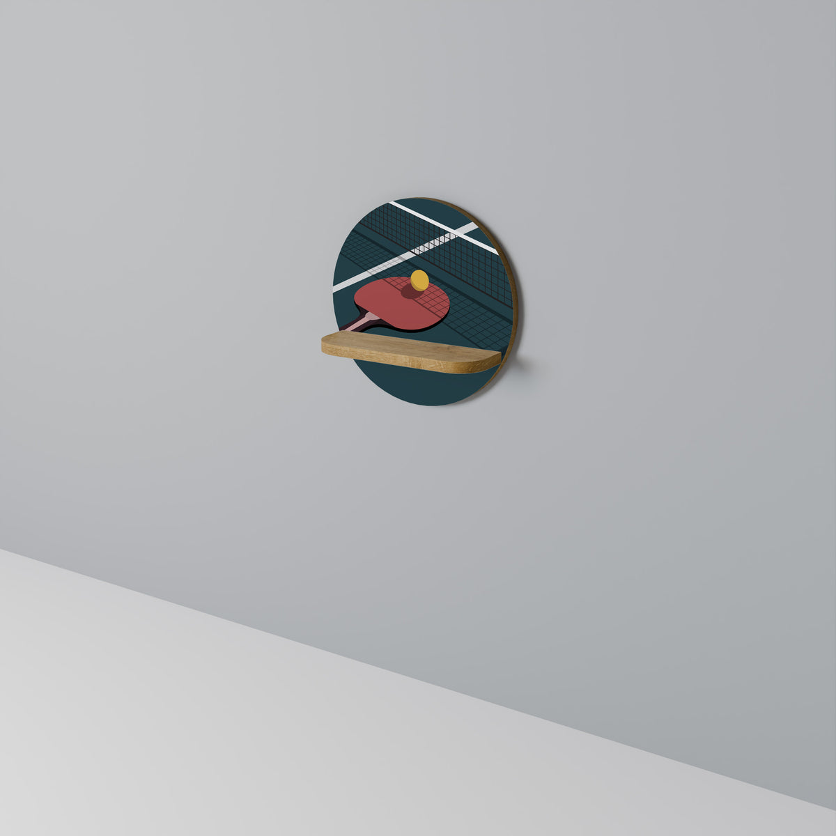 PING- PONG GAME Διακοσμητικό Ράφι Art Shelf