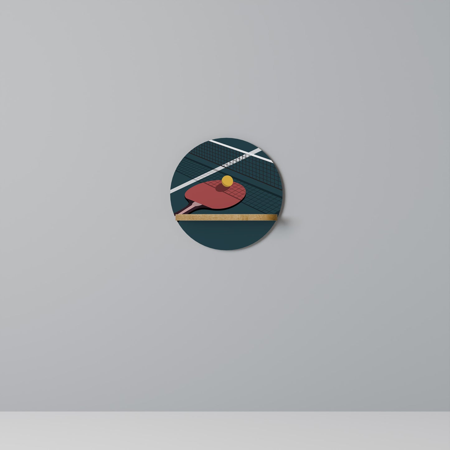 PING- PONG GAME Διακοσμητικό Ράφι Art Shelf