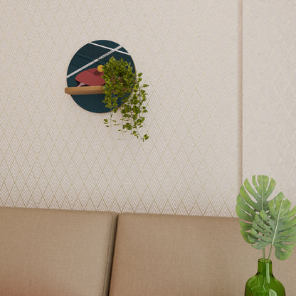 PING- PONG GAME Διακοσμητικό Ράφι Art Shelf
