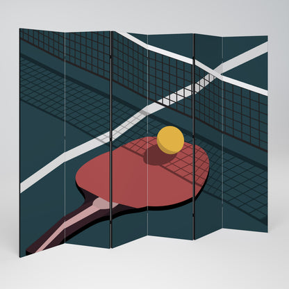 PING- PONG GAME Παραβάν με 6 πάνελ