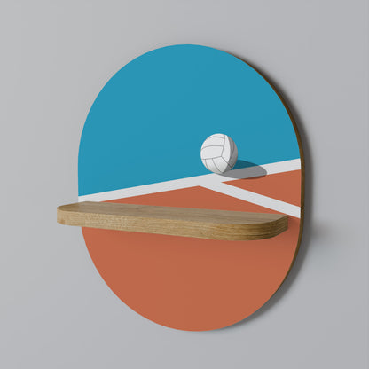 VOLLEYBALL TIME Διακοσμητικό Ράφι Art Shelf