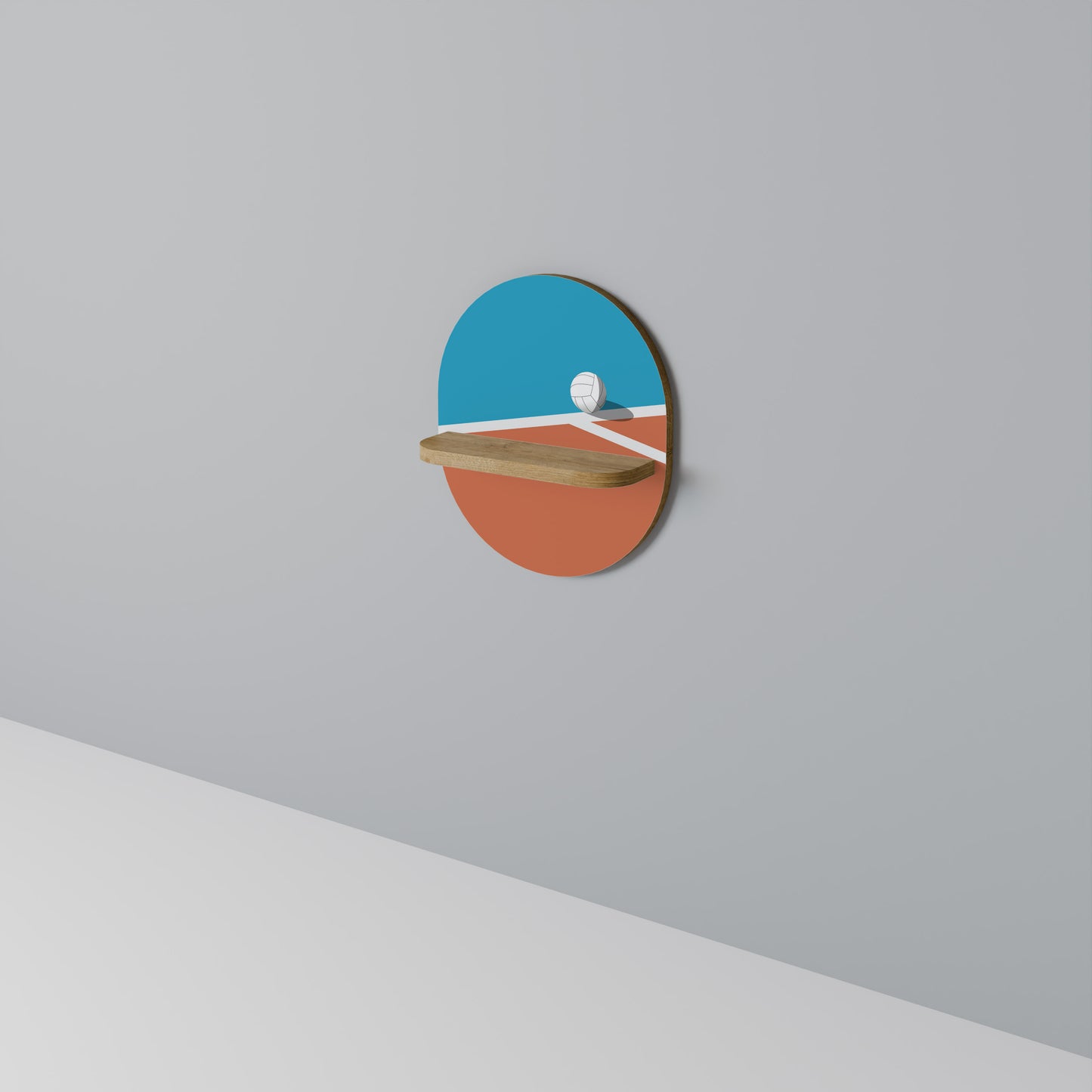 VOLLEYBALL TIME Διακοσμητικό Ράφι Art Shelf