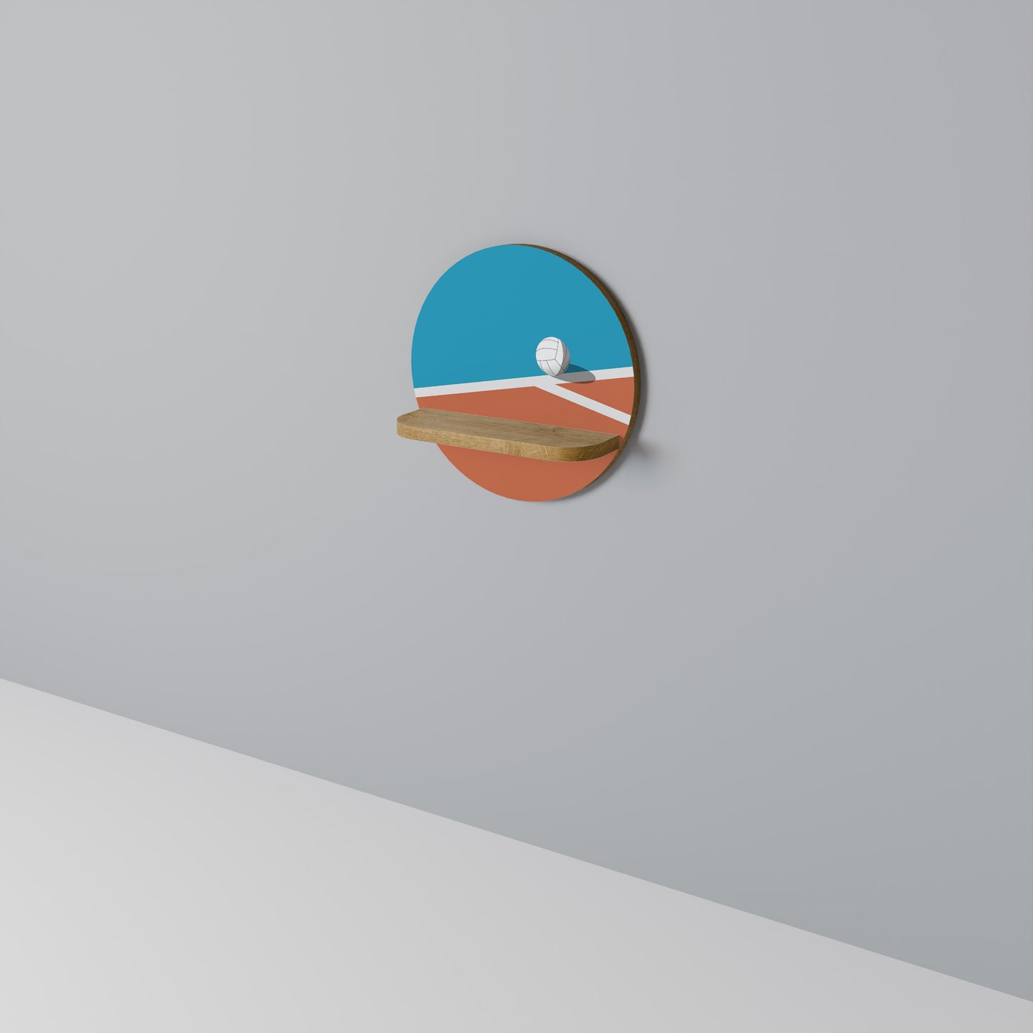 VOLLEYBALL TIME Διακοσμητικό Ράφι Art Shelf