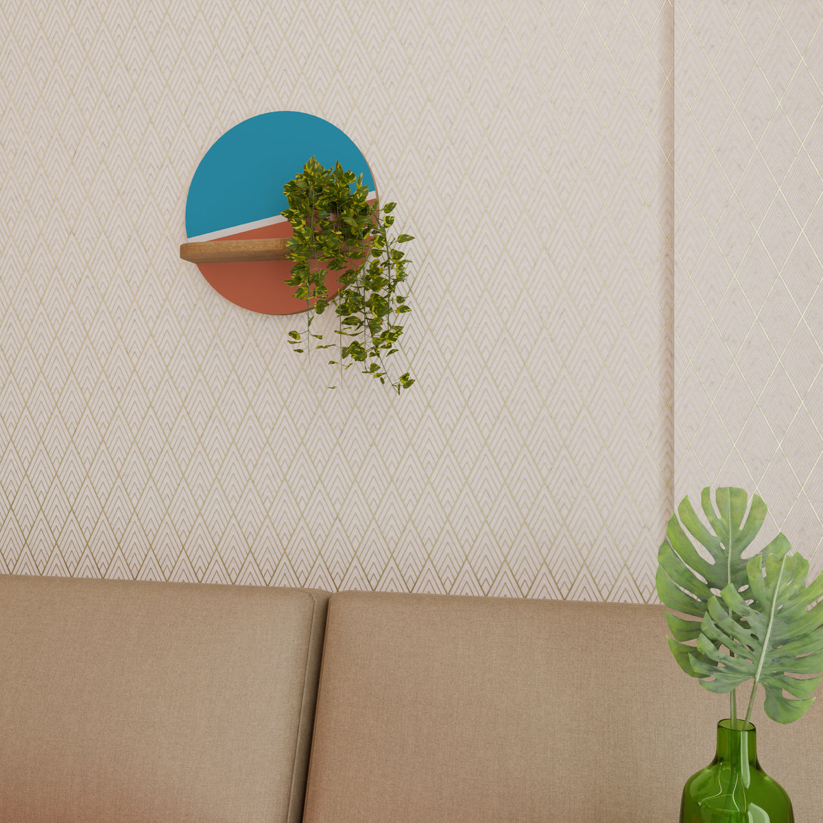 VOLLEYBALL TIME Διακοσμητικό Ράφι Art Shelf