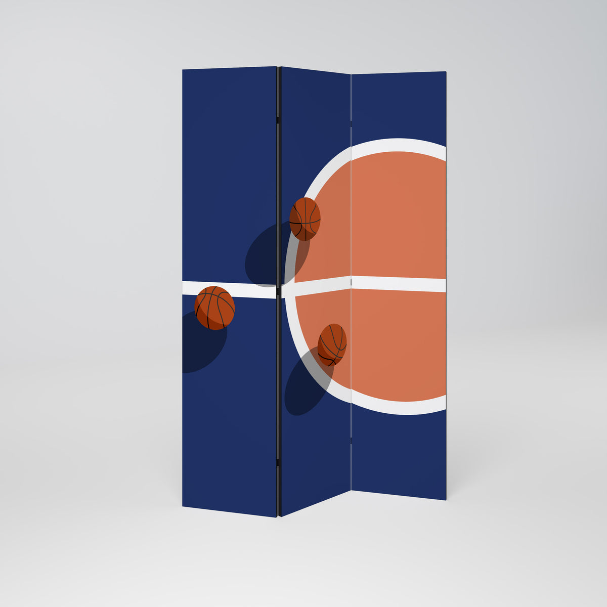 BASKETBALL CHALLENGE Παραβάν με 3 πάνελ