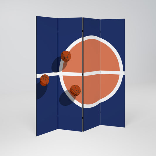 BASKETBALL CHALLENGE Παραβάν με 4 πάνελ