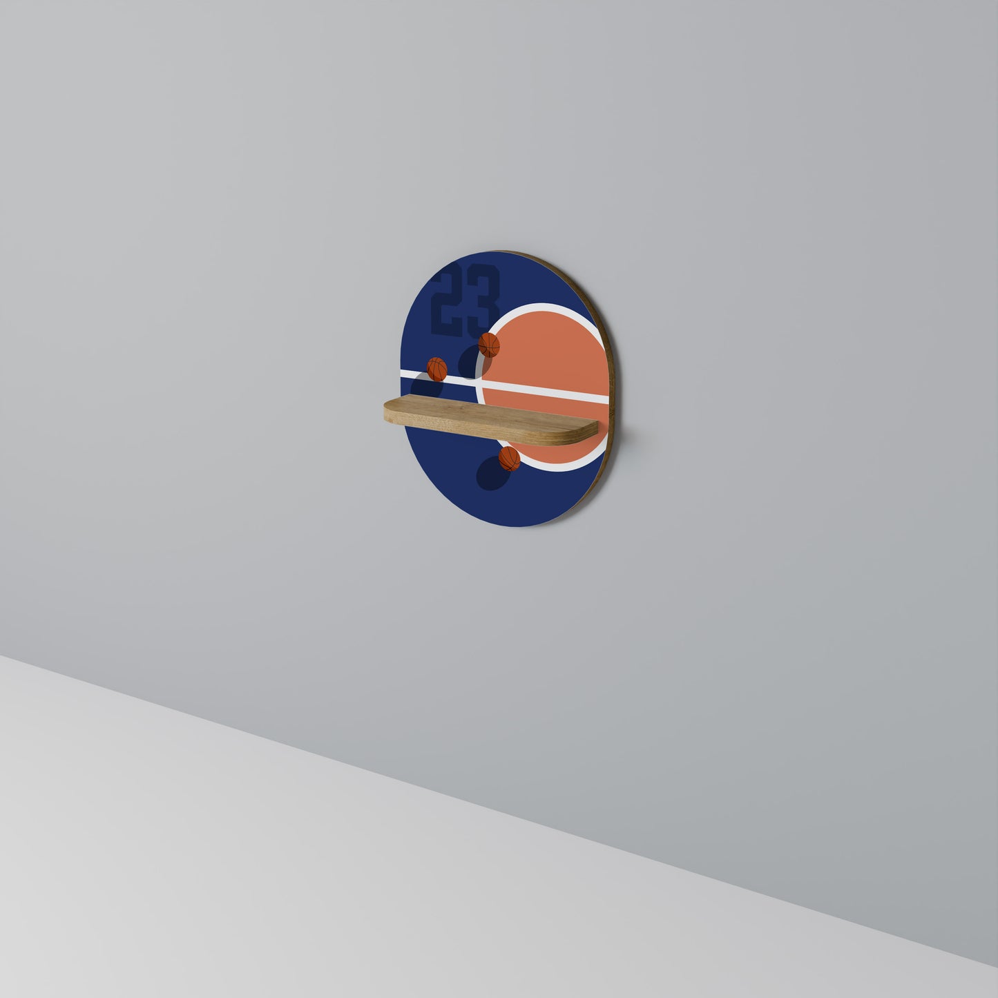 FAMOUS NUMBER 23 Διακοσμητικό Ράφι Art Shelf