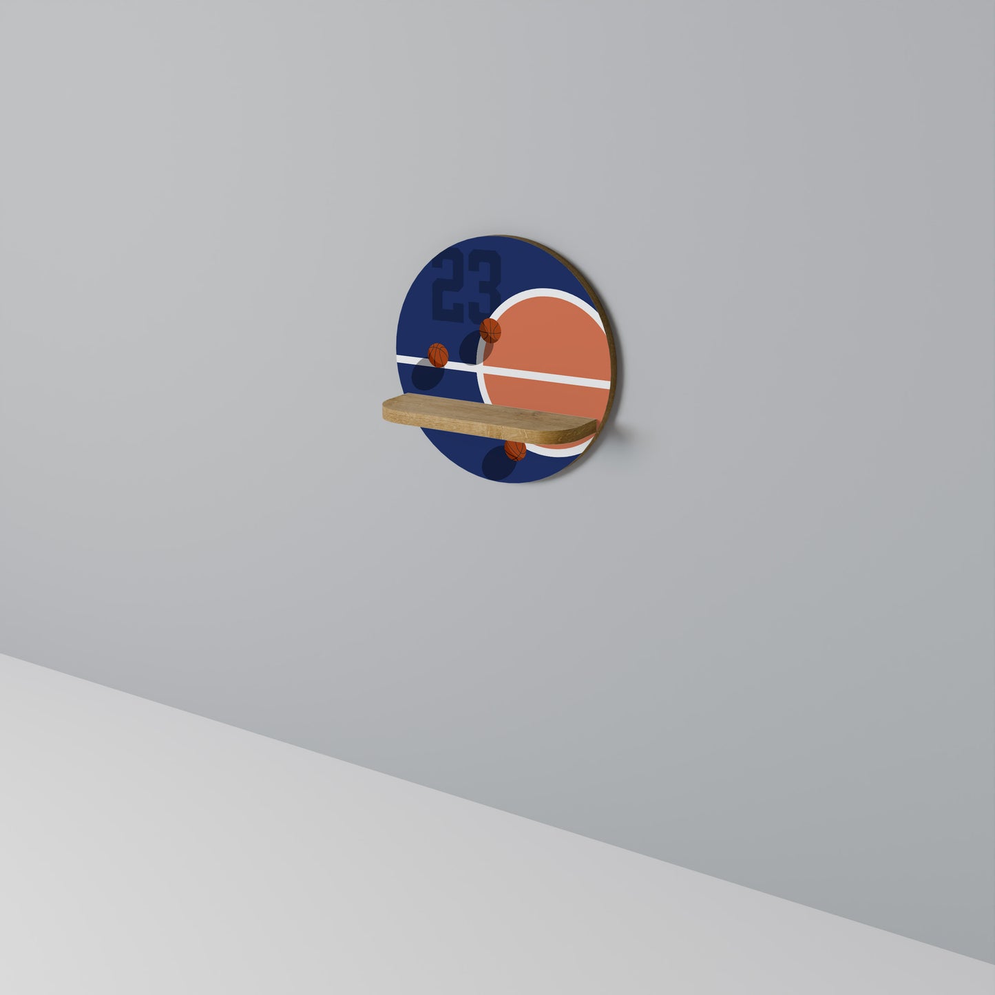 FAMOUS NUMBER 23 Διακοσμητικό Ράφι Art Shelf