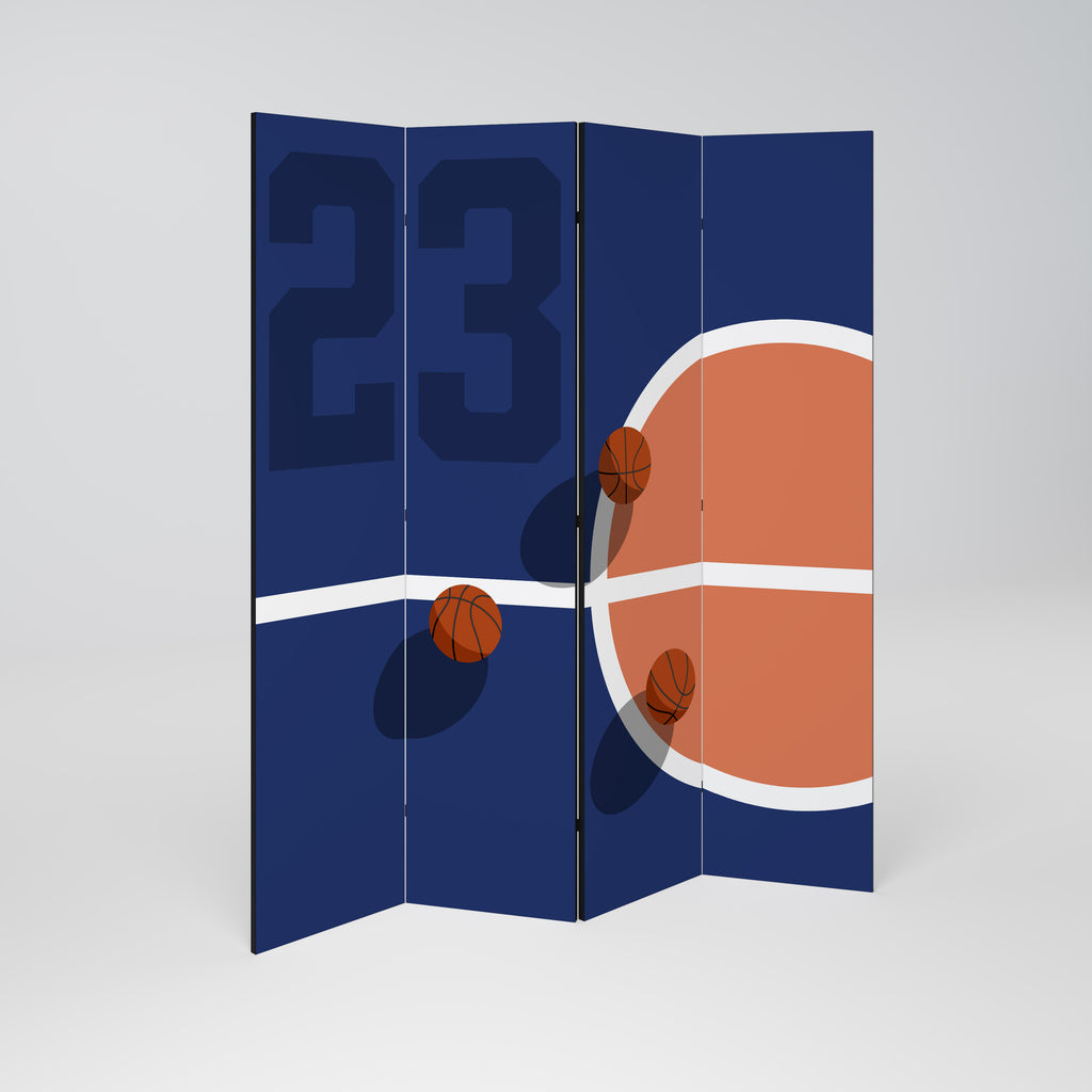 FAMOUS NUMBER 23 Παραβάν με 4 πάνελ