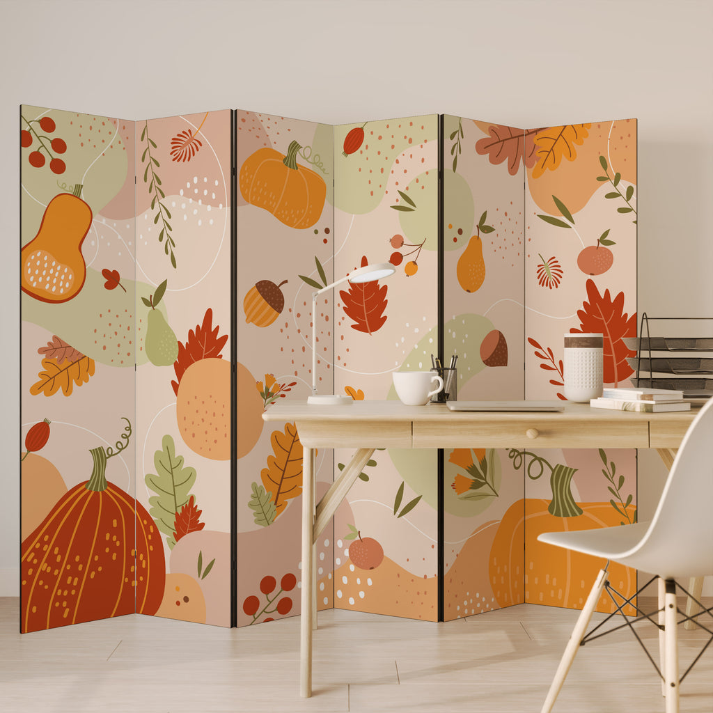 HELLO AUTUMN 6-Panel Room Divider