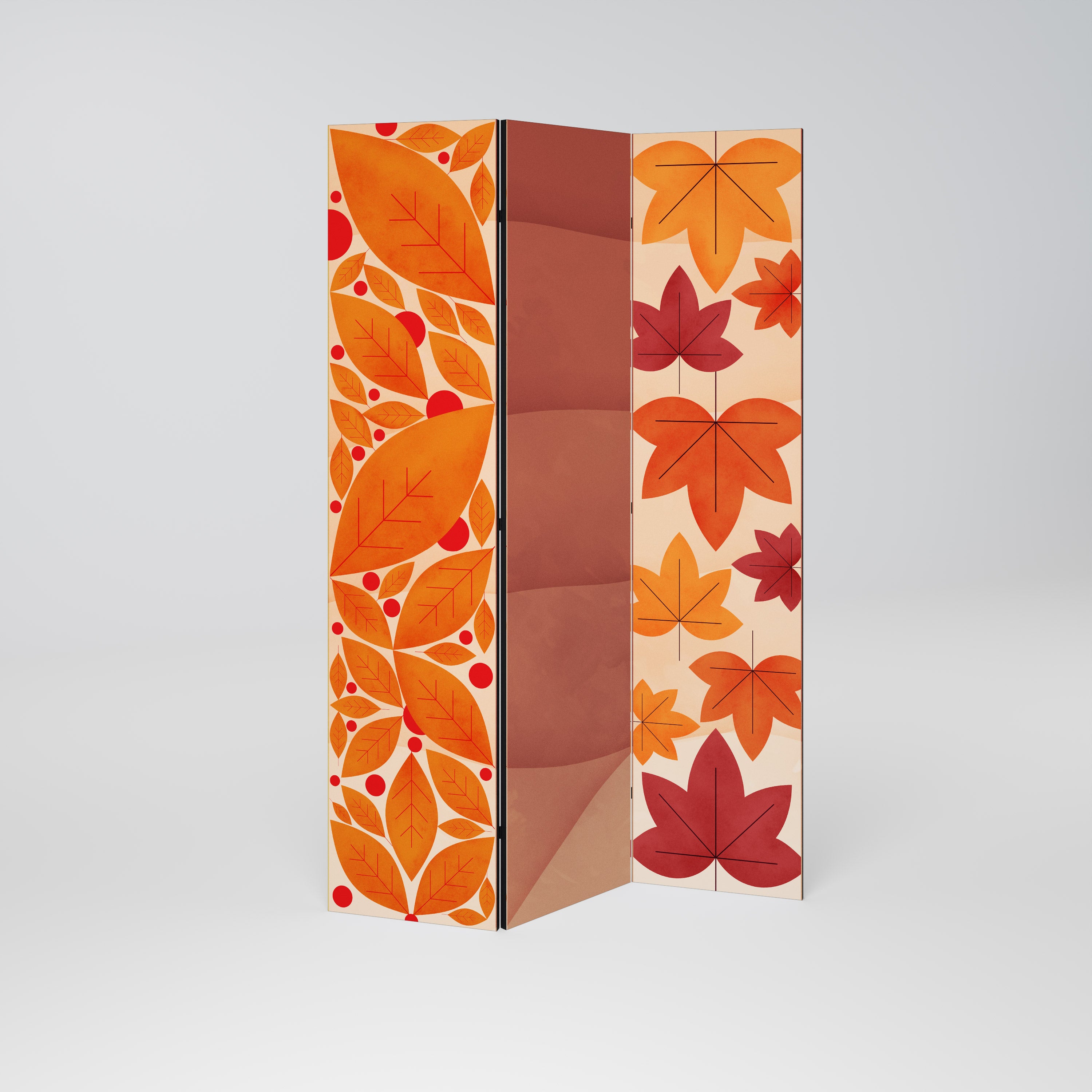 VIBRANT FALL FOLIAGE 3-Panel Room Divider