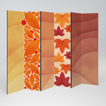 VIBRANT FALL FOLIAGE 6-Panel Room Divider