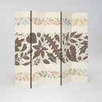 FOLIAGE ROWS 5-Panel Room Divider
