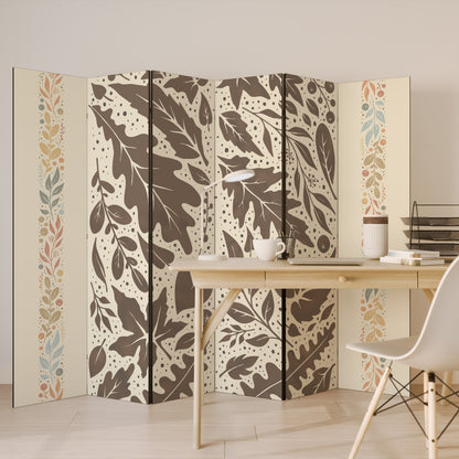 FOLIAGE TALES 6-Panel Room Divider