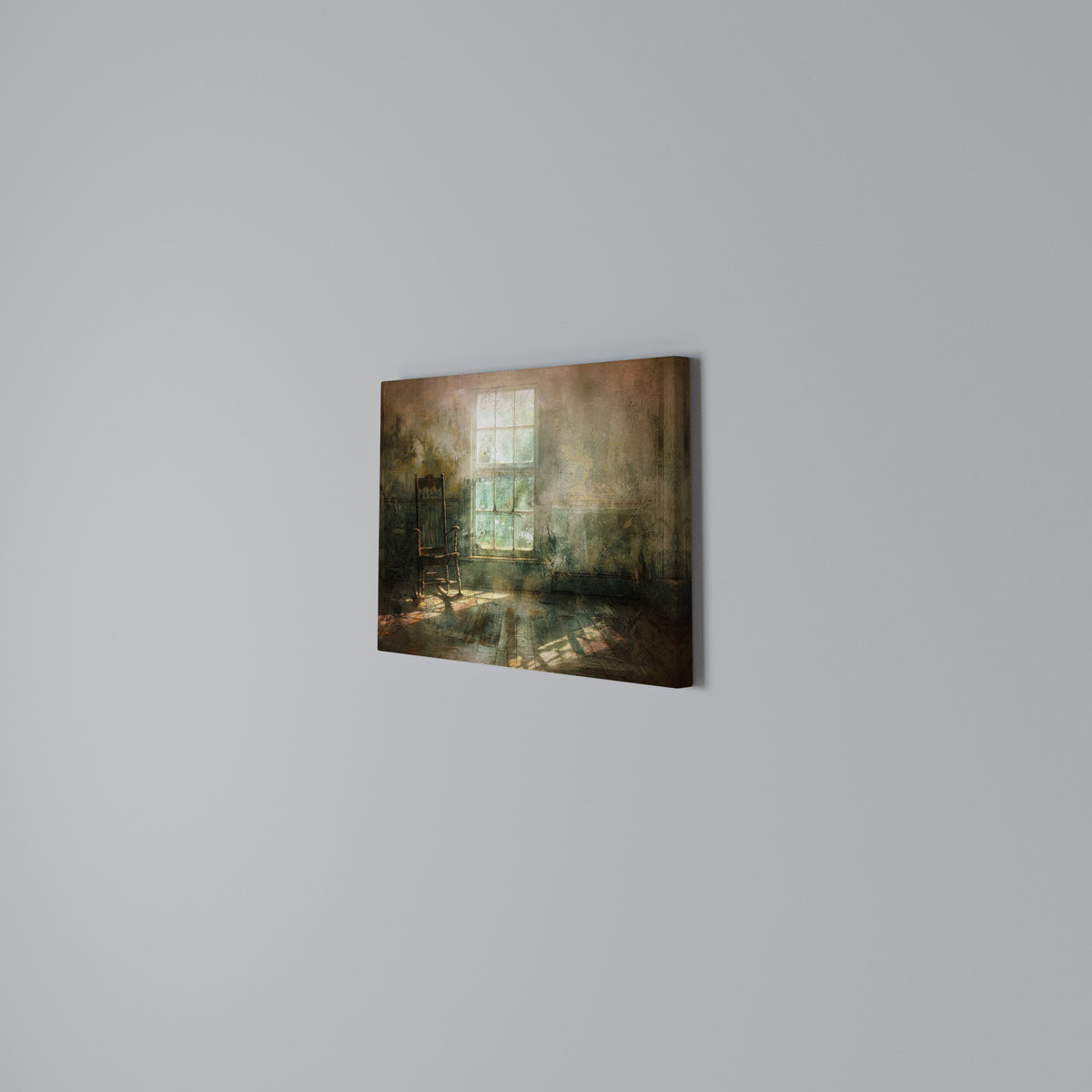 SUNLIT STILLNESS Horizontal Canvas Print
