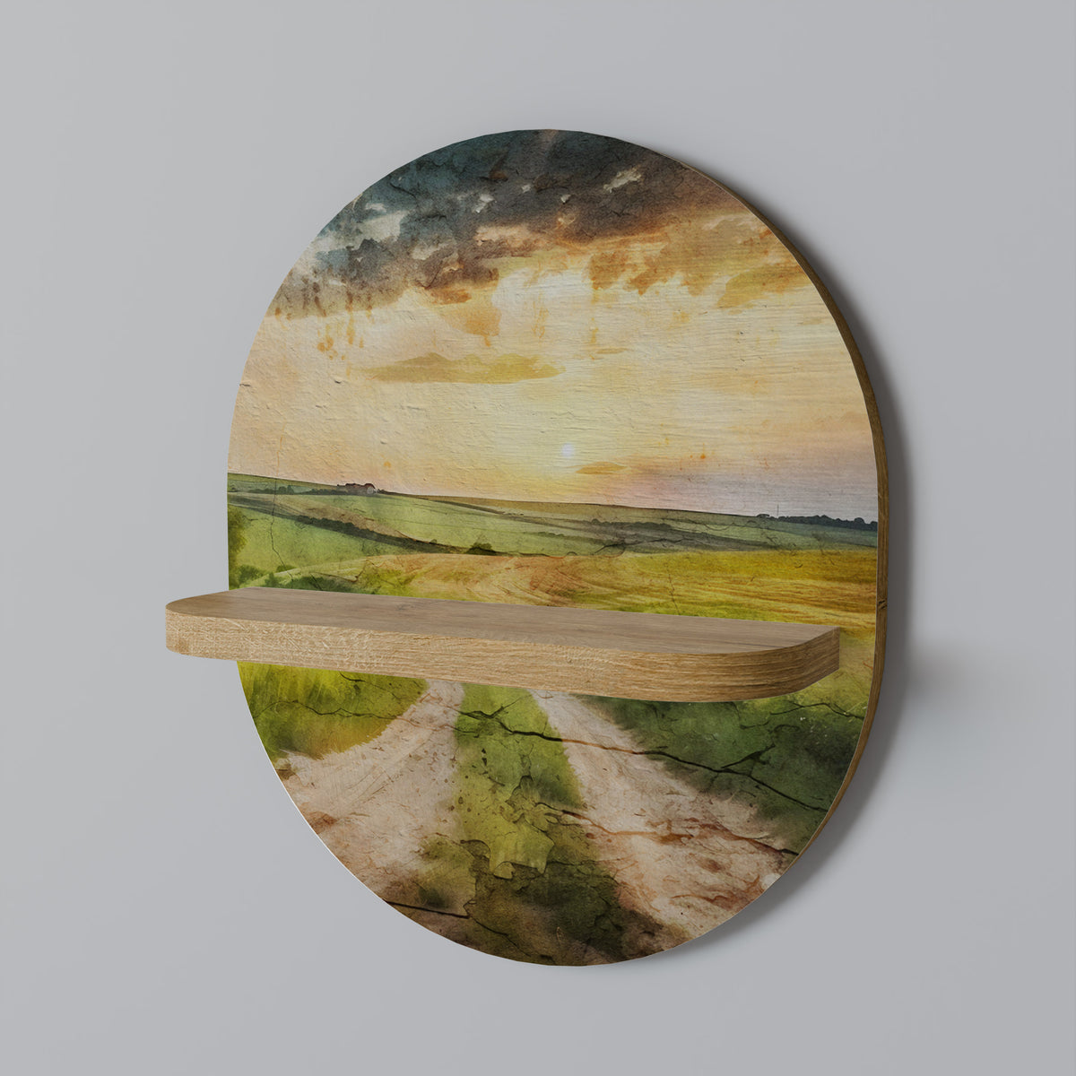SUNSET PATH Διακοσμητικό Ράφι Art Shelf