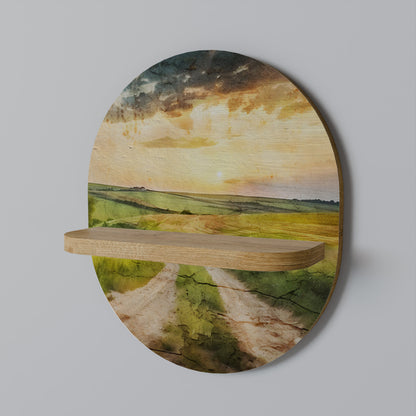SUNSET PATH Διακοσμητικό Ράφι Art Shelf