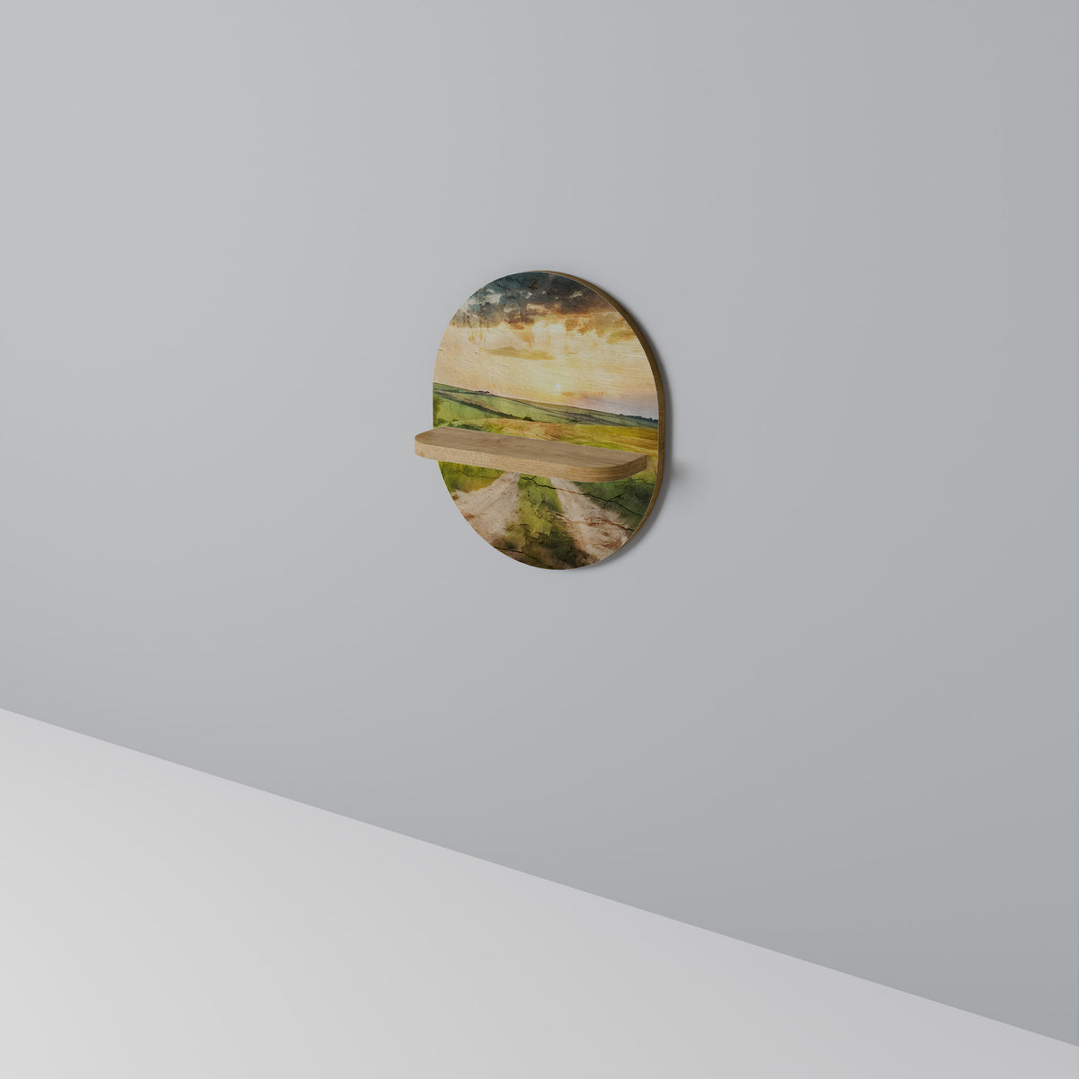 SUNSET PATH Διακοσμητικό Ράφι Art Shelf