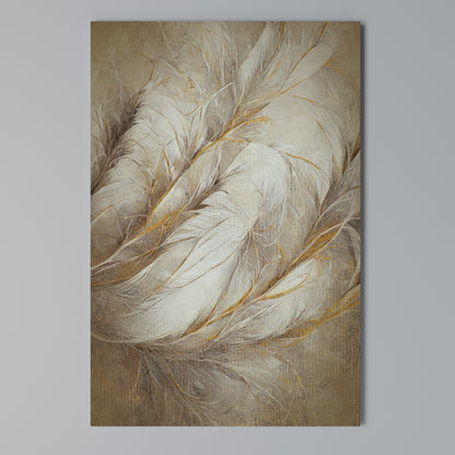 SOFT PLUMAGE Κατακόρυφος Πίνακας σε Καμβά