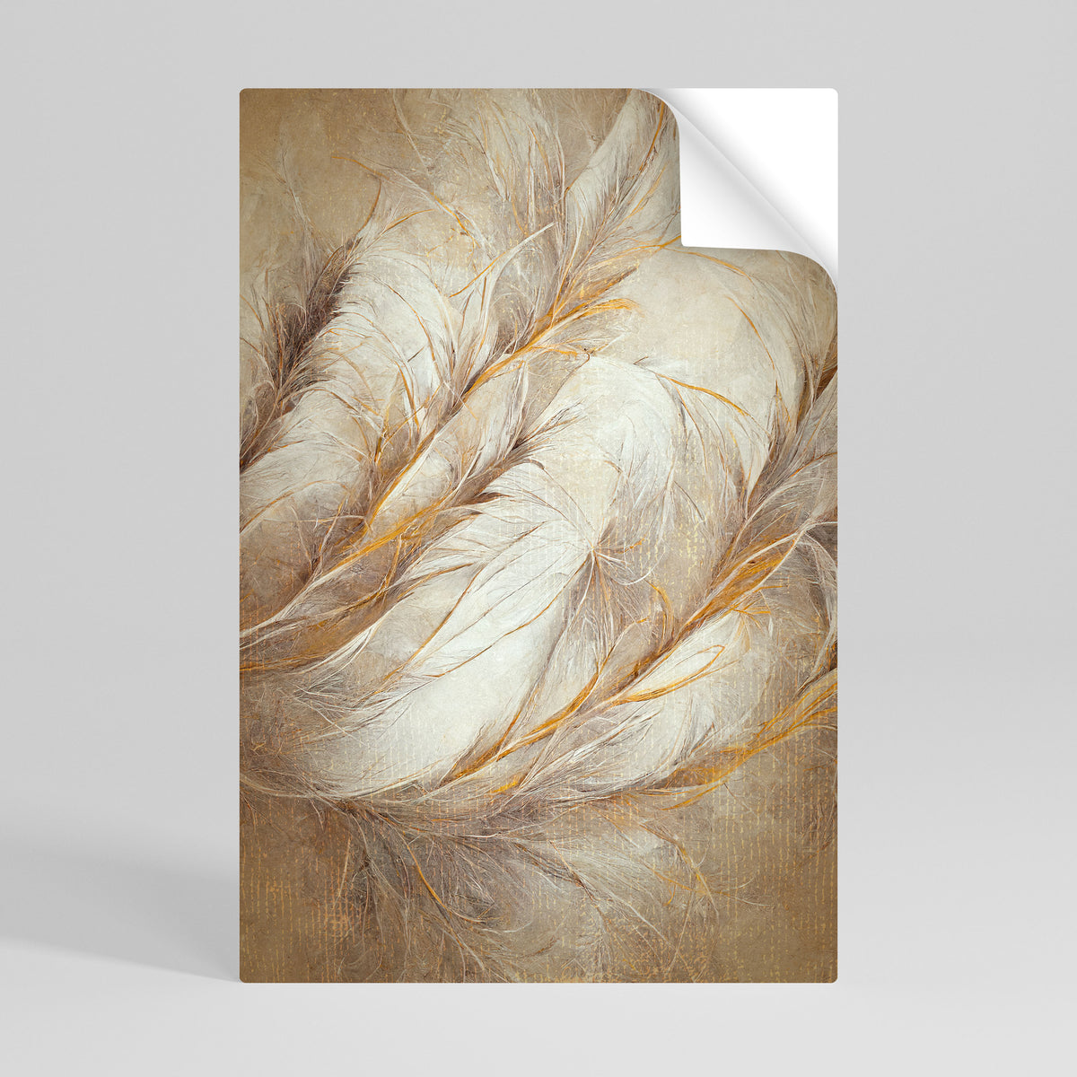 SOFT PLUMAGE Αυτοκόλλητη Αφίσα κάθετη