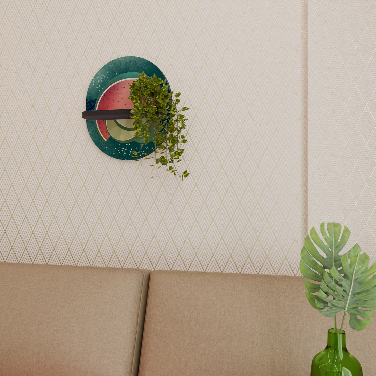FRUIT POWER Διακοσμητικό Ράφι Art Shelf