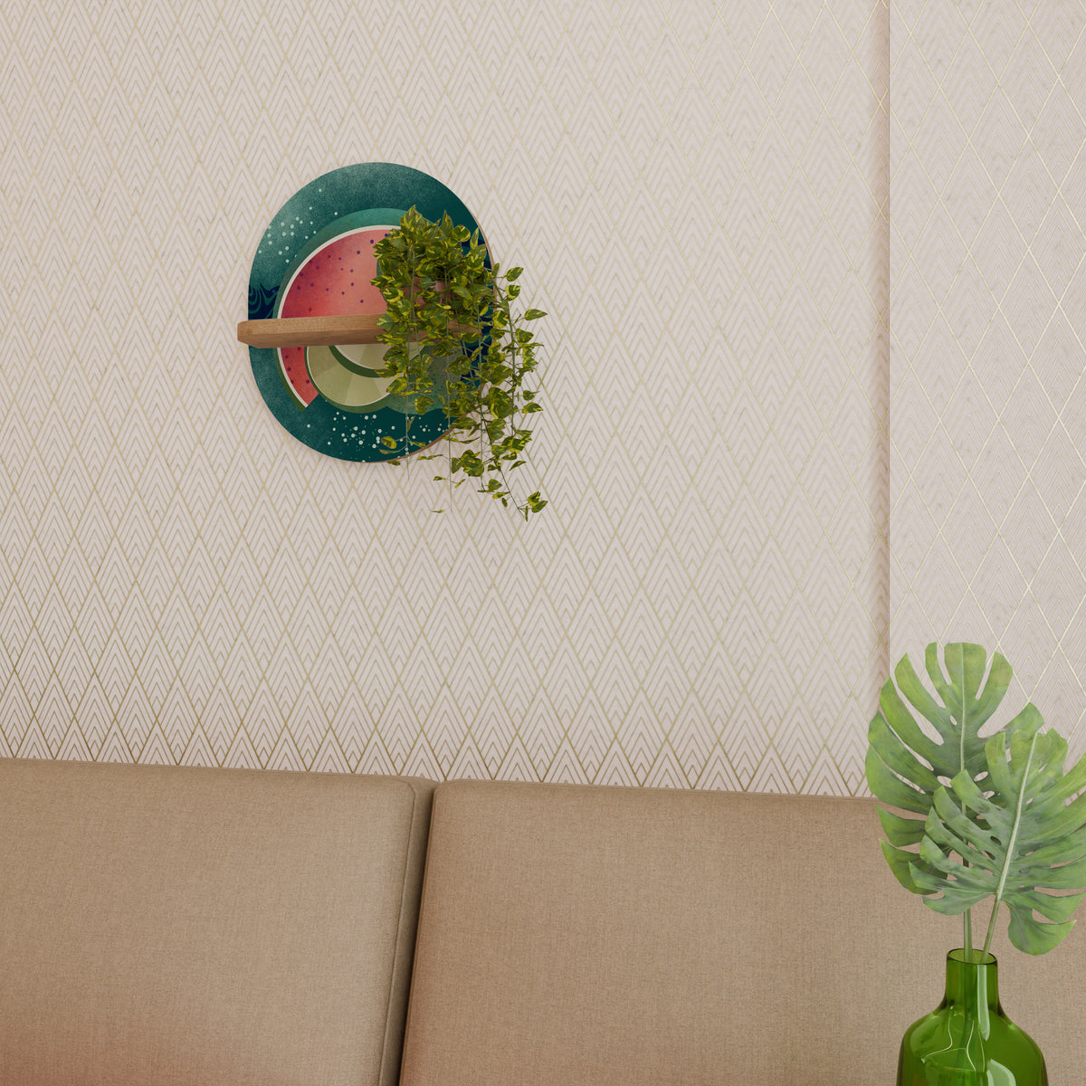 FRUIT POWER Διακοσμητικό Ράφι Art Shelf