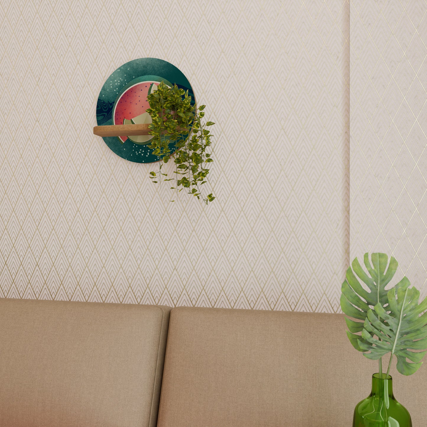 FRUIT POWER Art Shelf