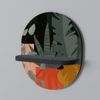 TROPICAL COMPOSITION Διακοσμητικό Ράφι Art Shelf