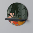 TROPICAL COMPOSITION Διακοσμητικό Ράφι Art Shelf